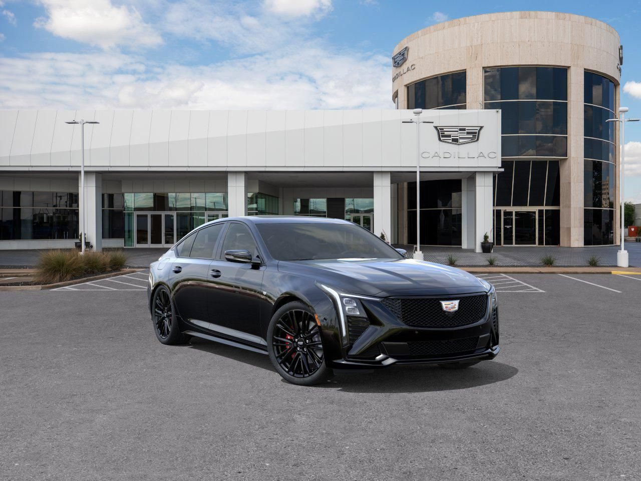 New 2026 Cadillac CT5 Sport w/ LPO, ONYX Package RWD image 1