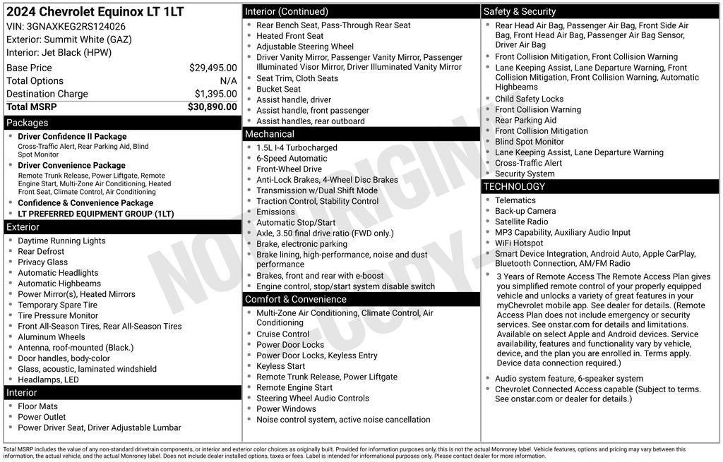Used 2024 Chevrolet Equinox LT FWD image 10