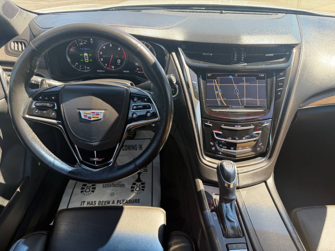 Used 2016 Cadillac CTS V w/ Luxury Package RWD image 15