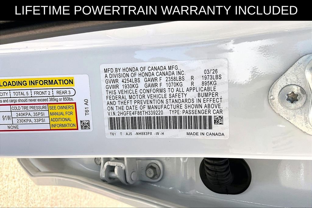 Used 2026 Honda Civic Sport image 42