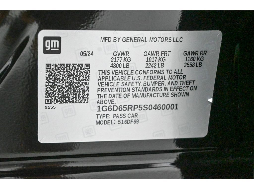 Certified 2025 Cadillac CT4 V Blackwing RWD image 54