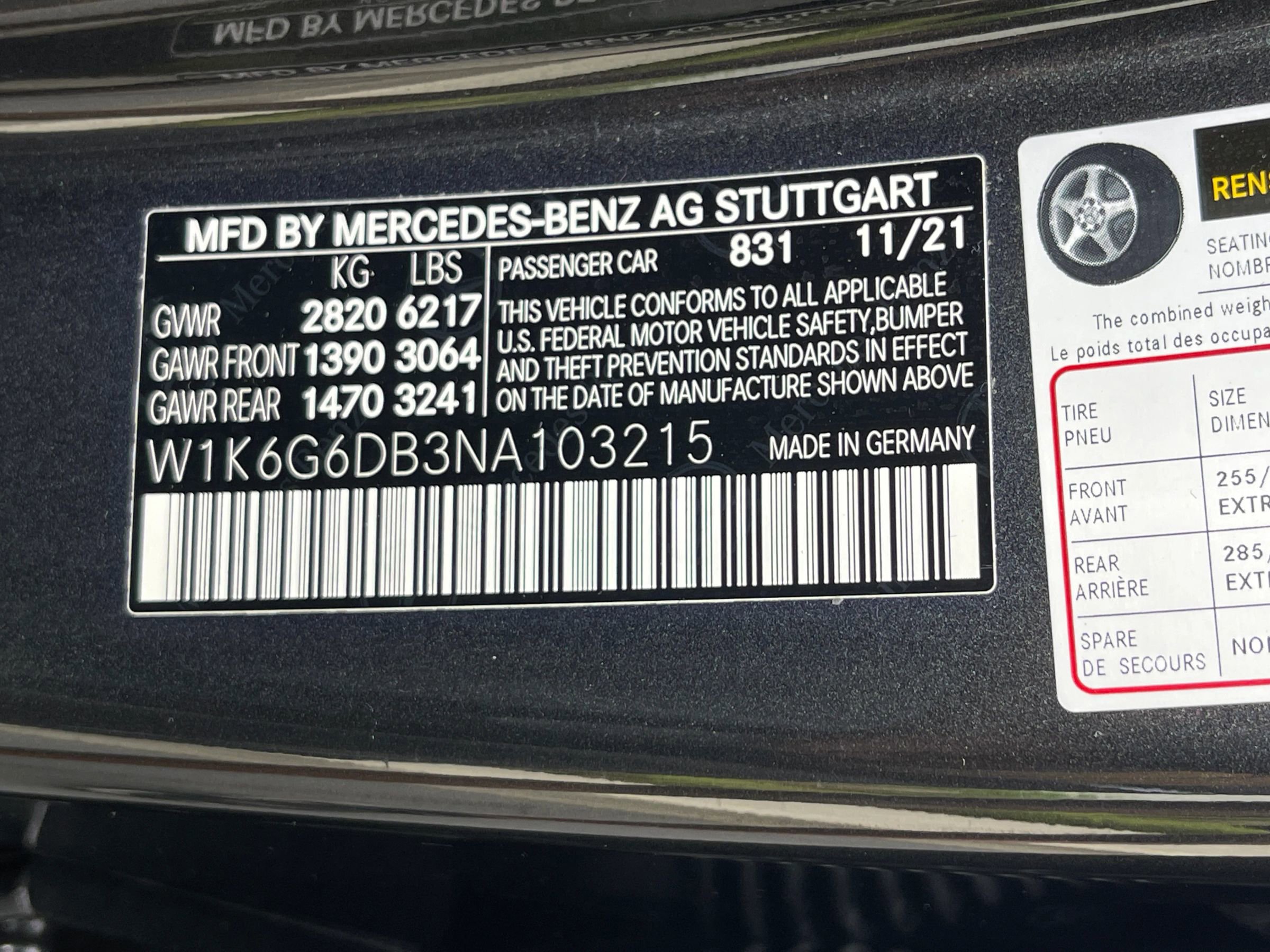 Used 2022 Mercedes-Benz S 500 S 500 4MATIC Sedan 4D image 37