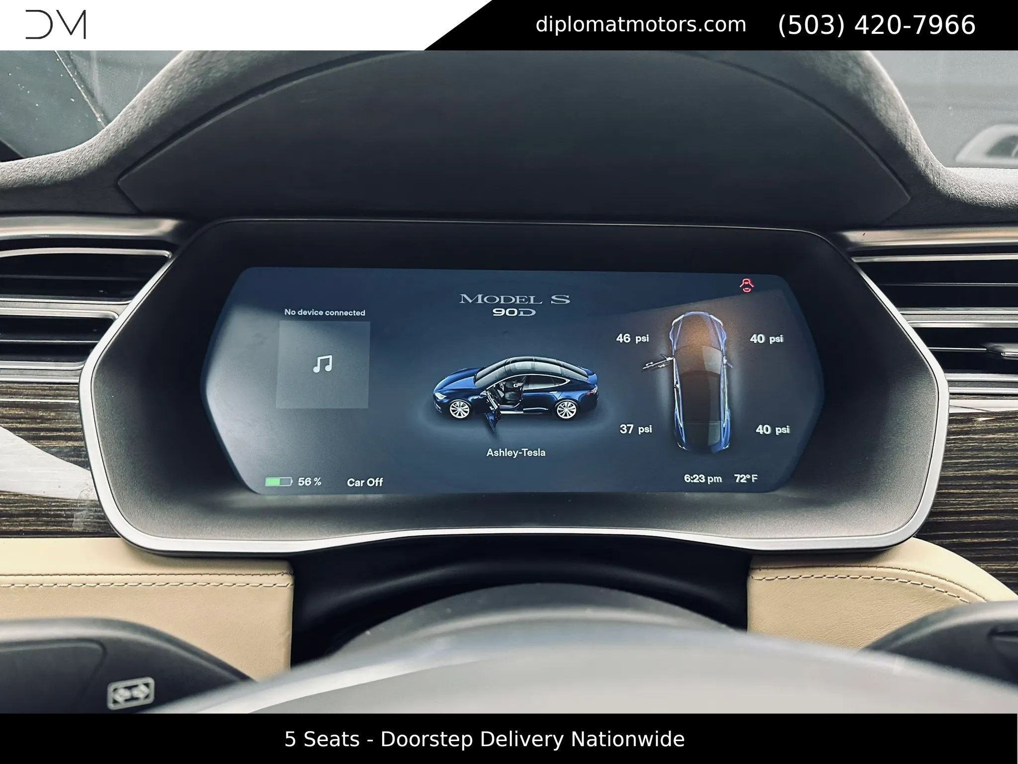 Used 2016 Tesla Model S 90D AWD/4WD image 31