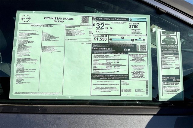 New 2026 Nissan Rogue SV image 16