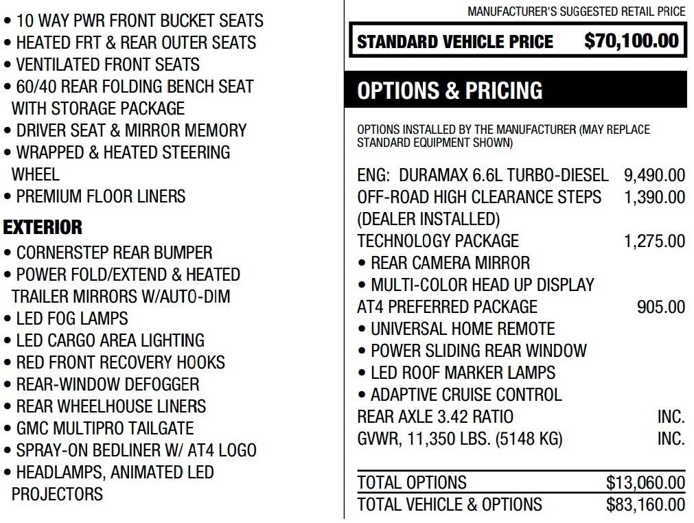 Used 2024 GMC Sierra 2500 AT4 w/ Technology Package image 2