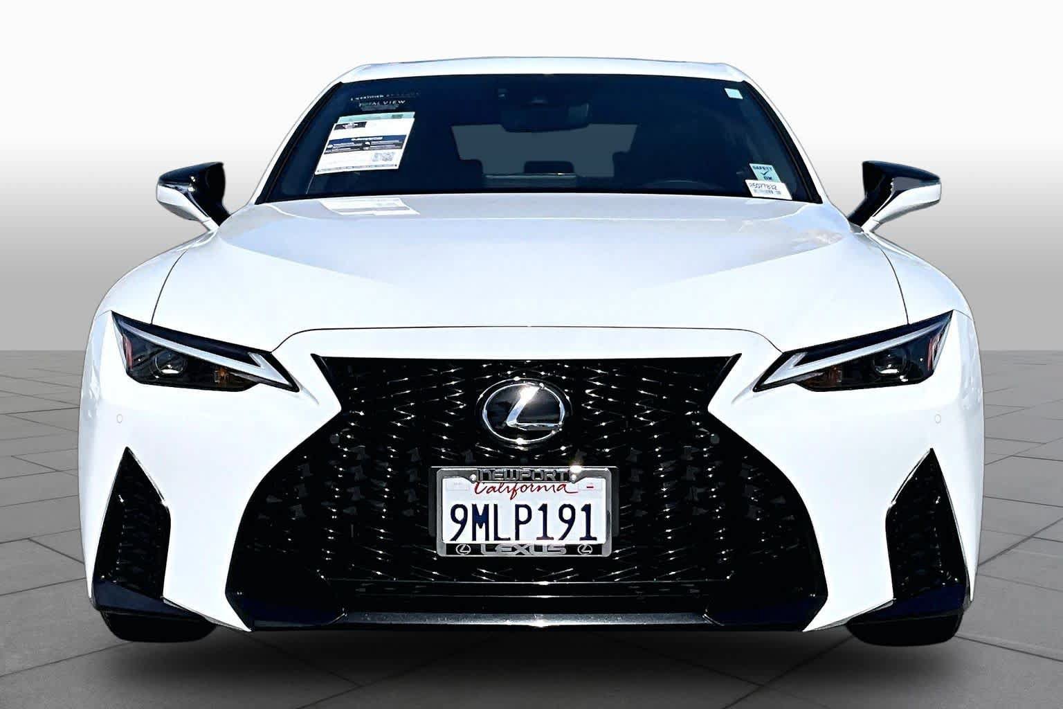 Certified 2024 Lexus IS 350 F Sport w/ Accessory Package RWD image 3