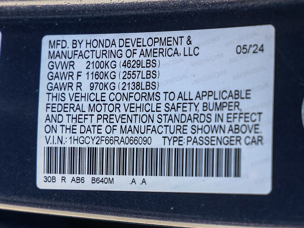 Used 2024 Honda Accord EX-L image 32