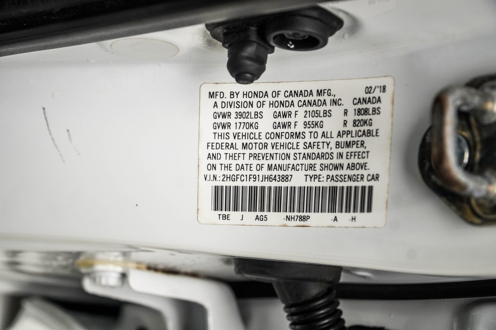 Used 2018 Honda Civic Touring image 37