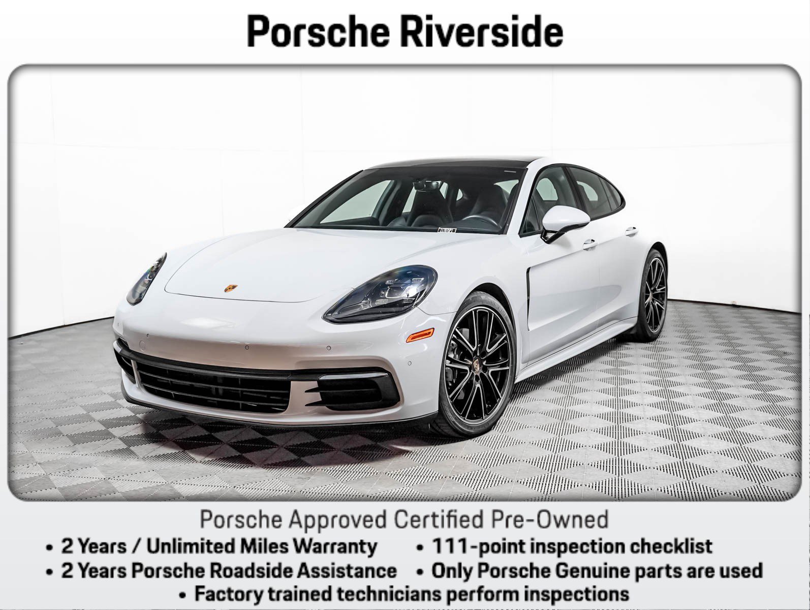 Certified 2018 Porsche Panamera RWD image 1