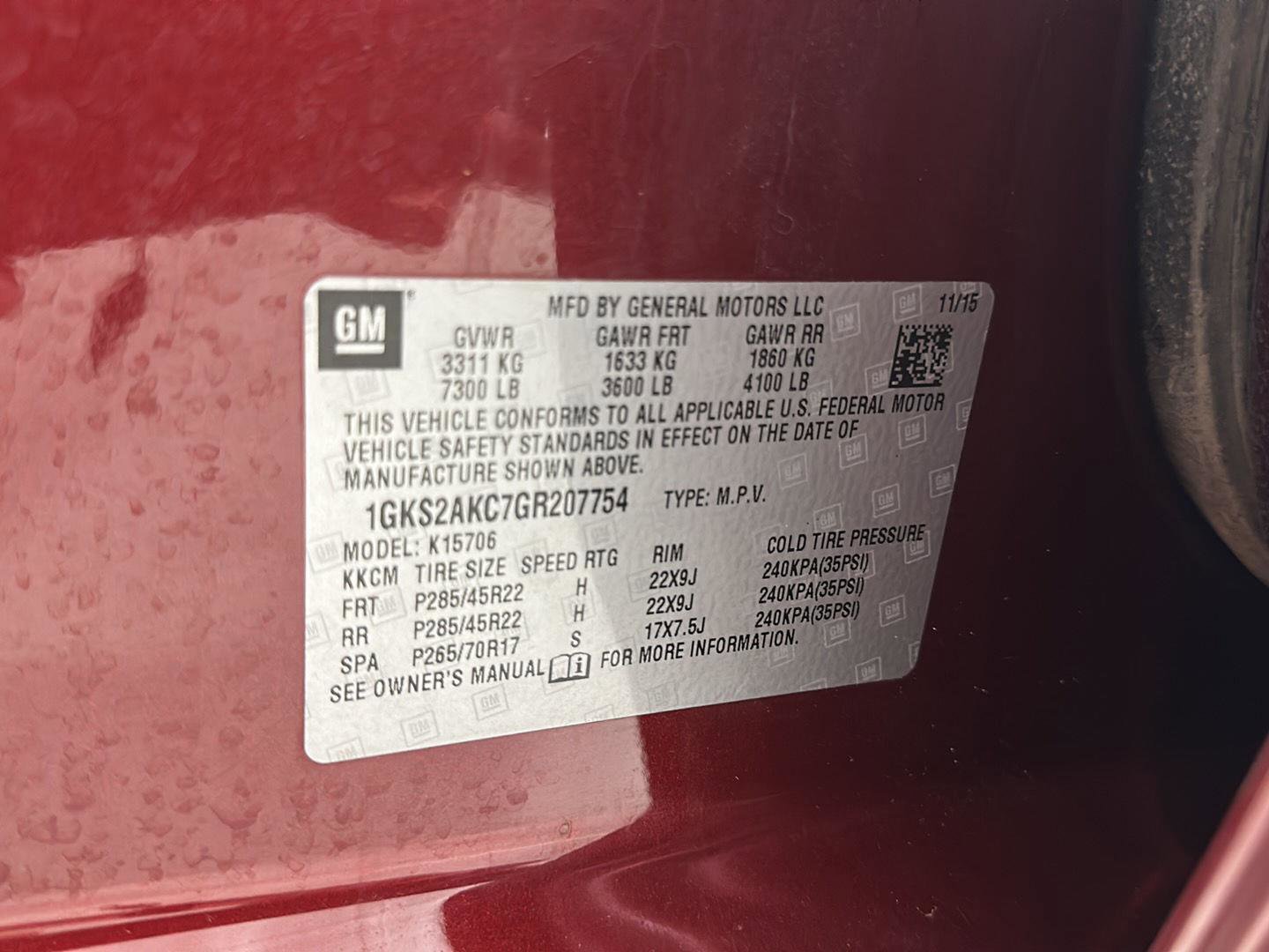 Used 2016 GMC Yukon SLE w/ Convenience Package AWD/4WD image 31