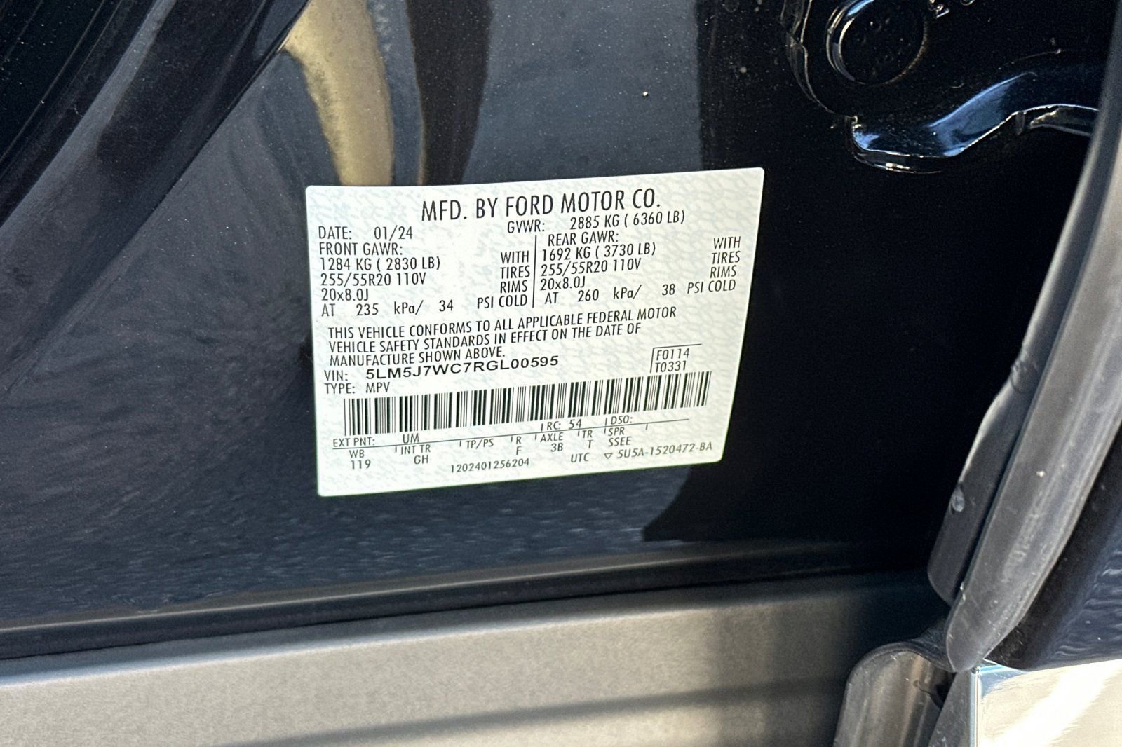 Used 2024 Lincoln Aviator Reserve image 38