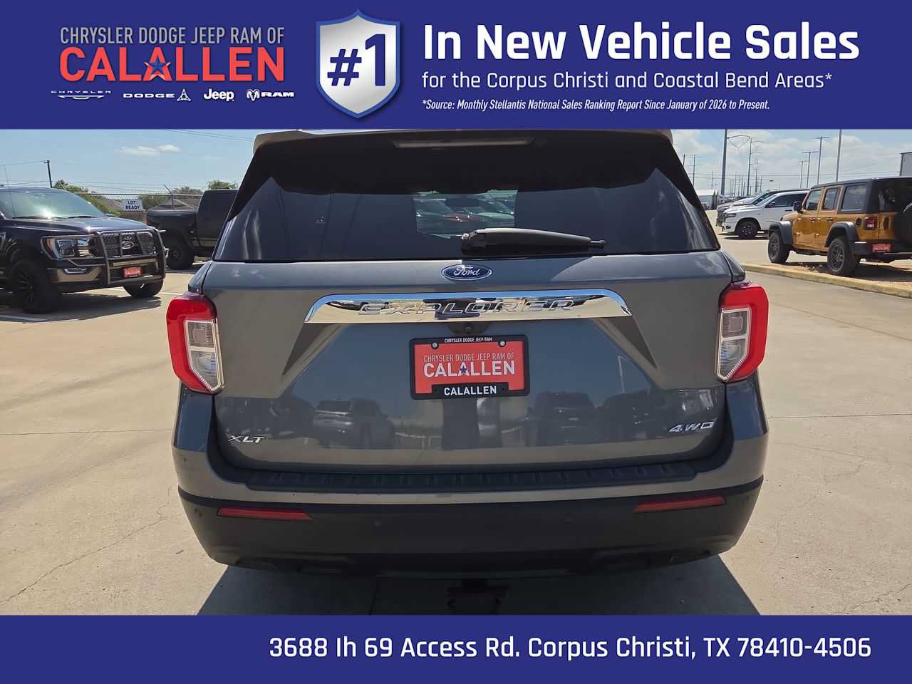 Used 2022 Ford Explorer XLT AWD/4WD image 13