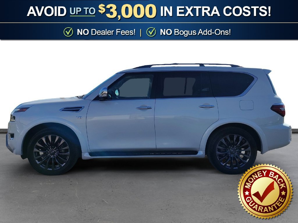 Used 2022 Nissan Armada Platinum w/ Captain's Chairs Package RWD image 2