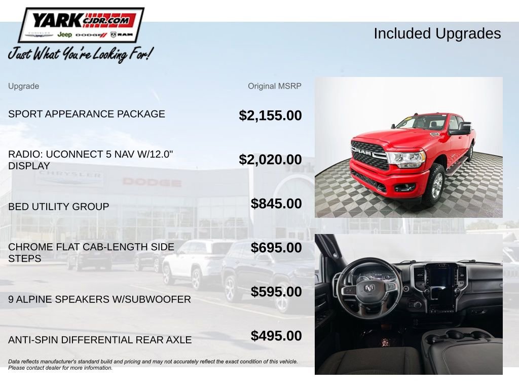 Certified 2024 RAM 2500 Big Horn w/ Sport Appearance Package image 5