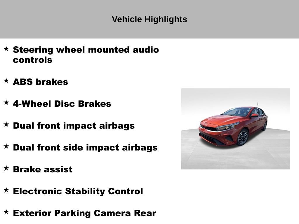Certified 2024 Kia Forte LXS w/ LXS Technology Package FWD image 28