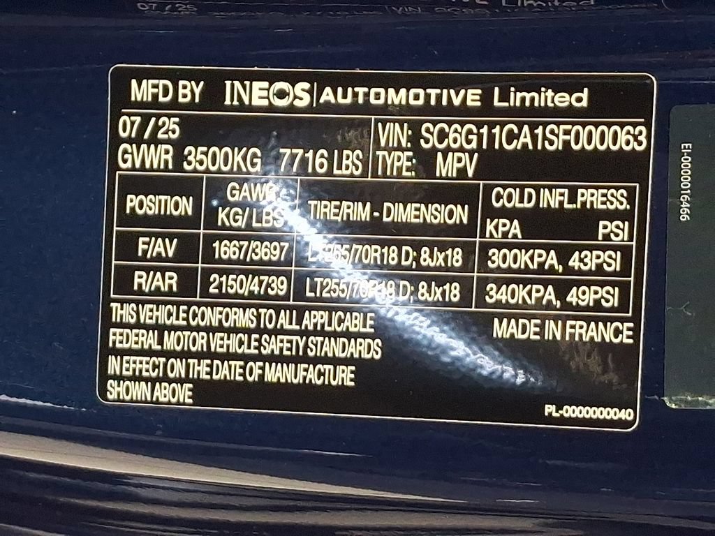 New 2025 INEOS Grenadier AWD/4WD image 8