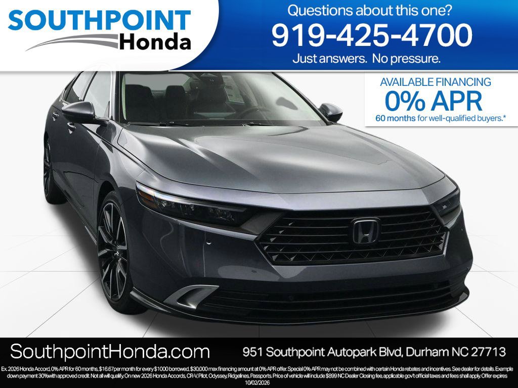 New 2026 Honda Accord Touring image 1
