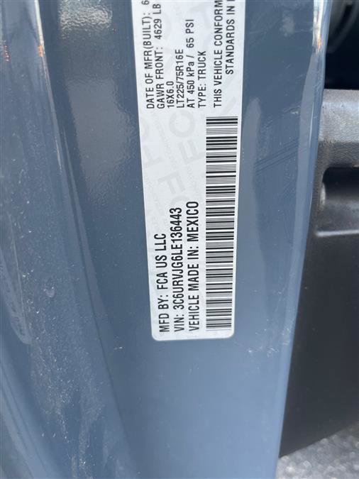 Used 2020 RAM ProMaster 3500 FWD image 7