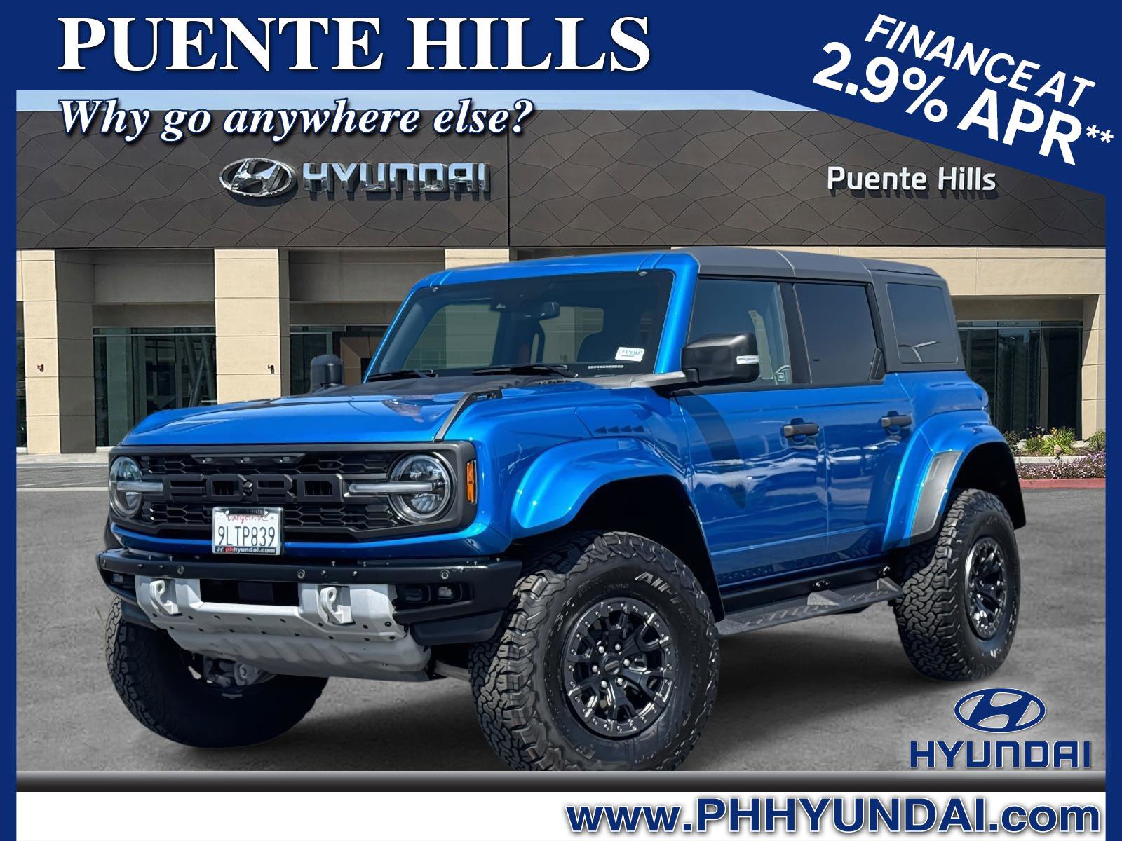 Used 2024 Ford Bronco Raptor w/ Interior Carbon Fiber Pack 6