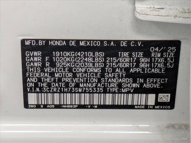 Used 2025 Honda HR-V EX-L image 27