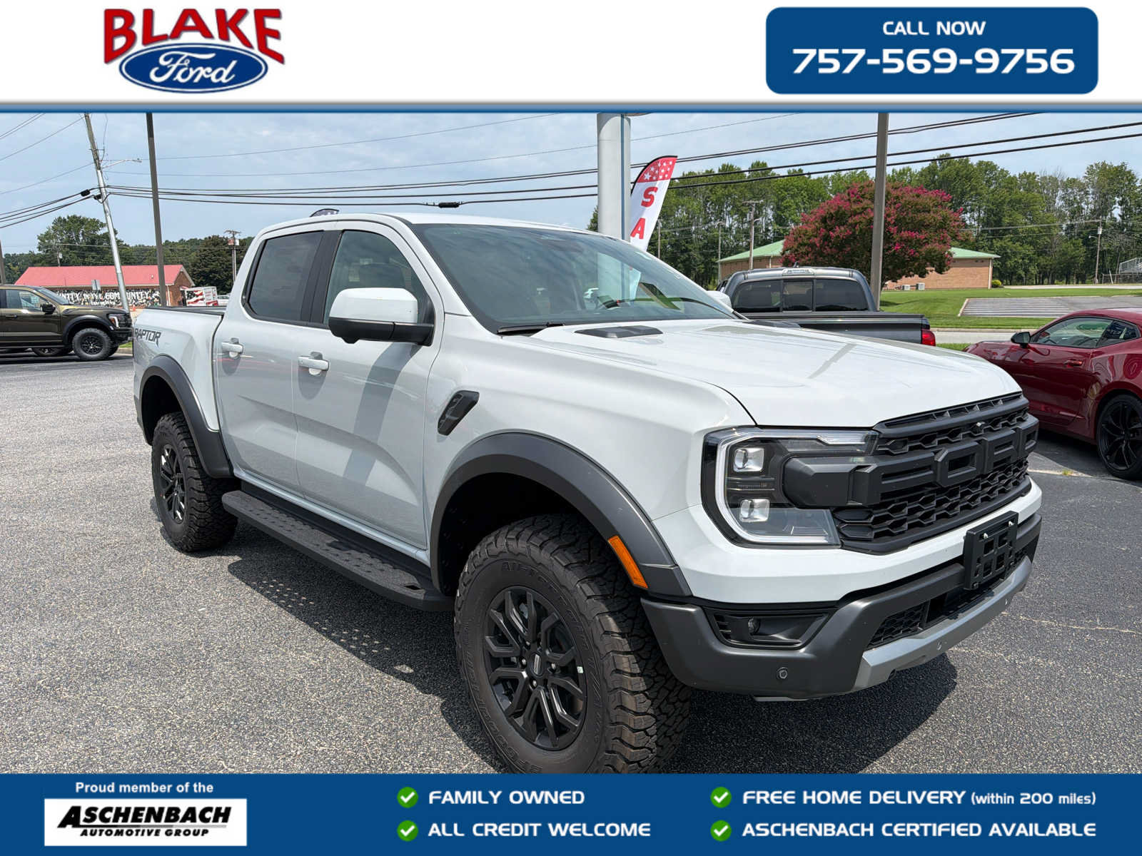 New 2026 Ford Ranger Raptor
