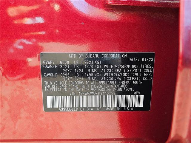 Used 2023 Subaru Ascent Touring image 26