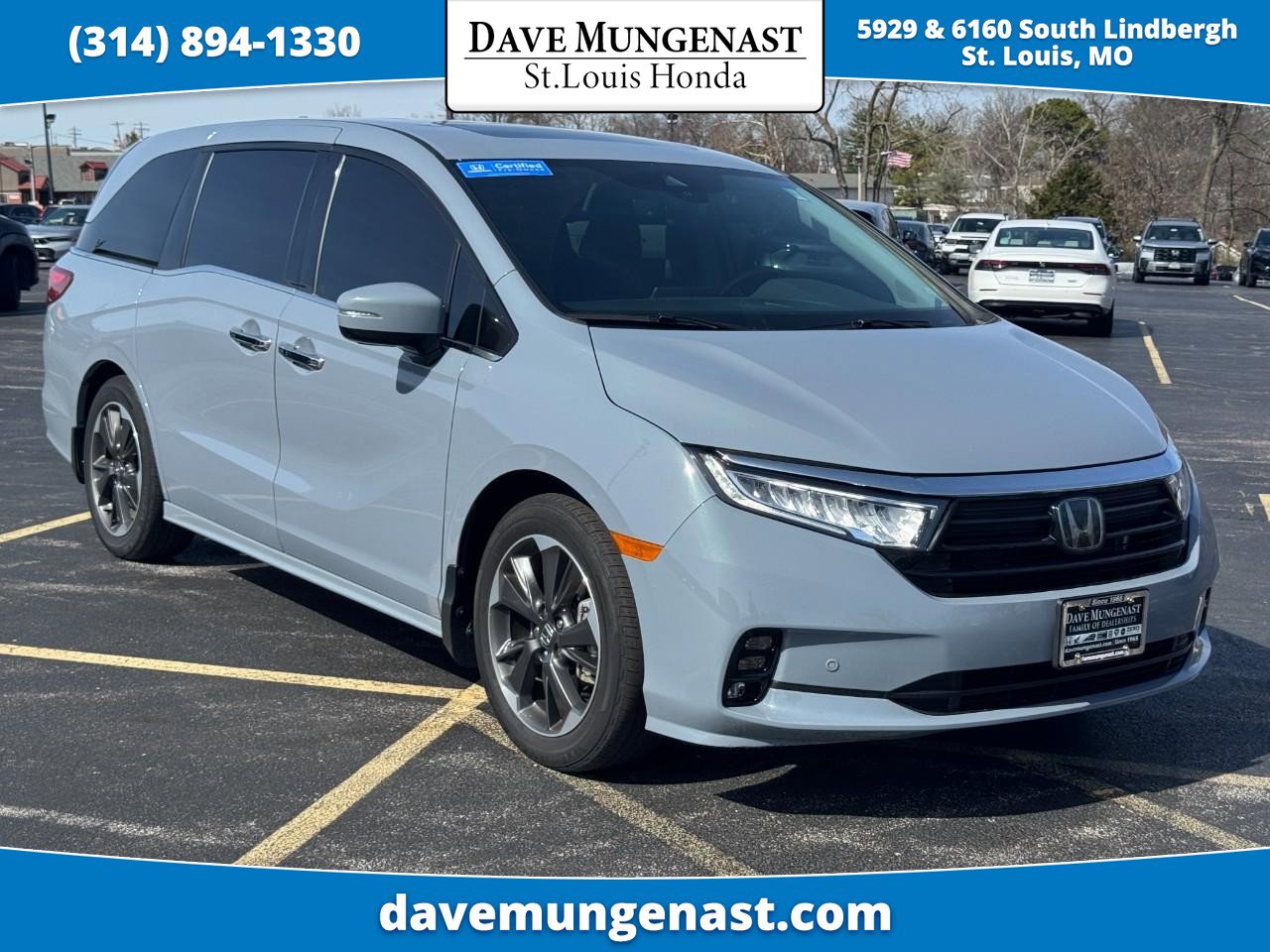 Certified 2023 Honda Odyssey Elite