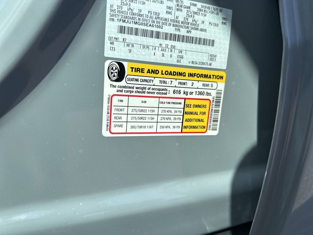 New 2025 Ford Expedition Platinum w/ Platinum Ultimate Package image 57