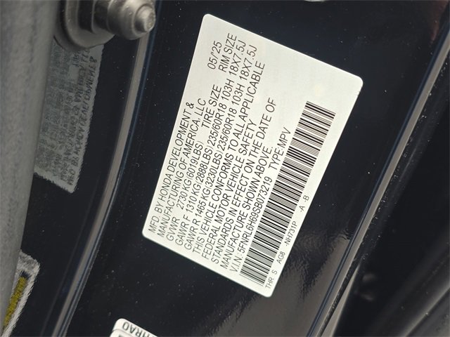 Used 2025 Honda Odyssey EX-L image 18