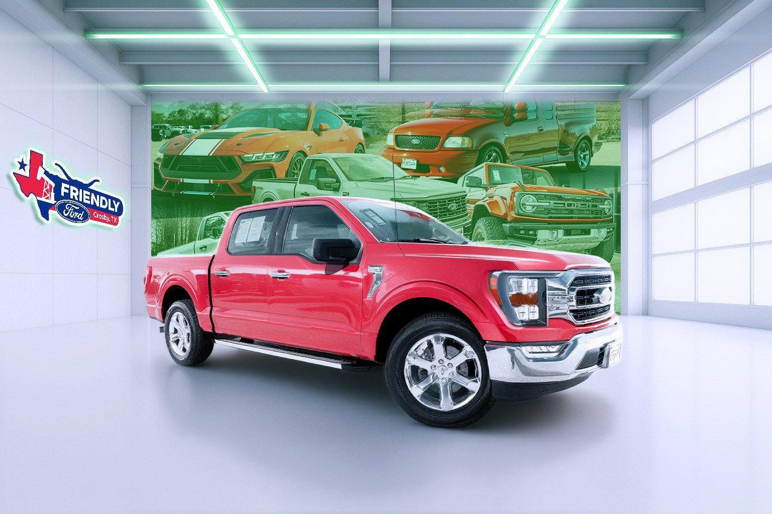 Used 2022 Ford F150 XLT w/ Equipment Group 302A High image 1