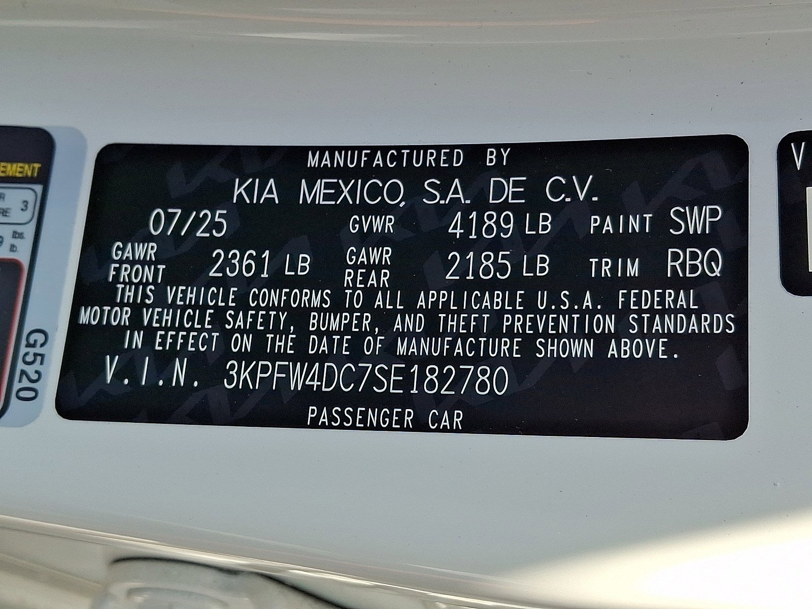 New 2025 Kia K4 GT-Line Turbo FWD image 17