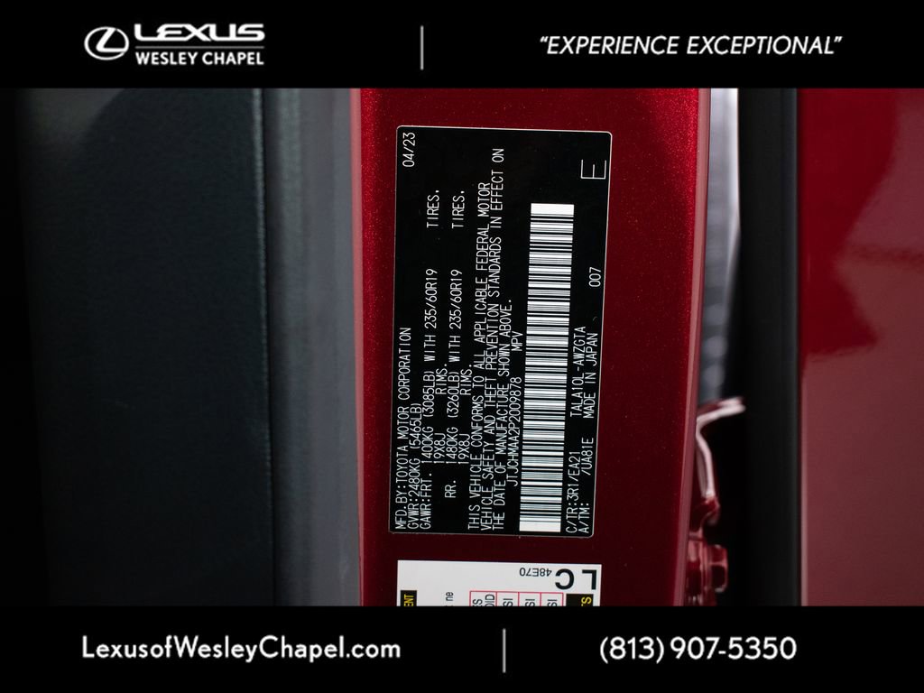 Used 2023 Lexus RX 350 Premium w/ Accessory Package FWD image 39