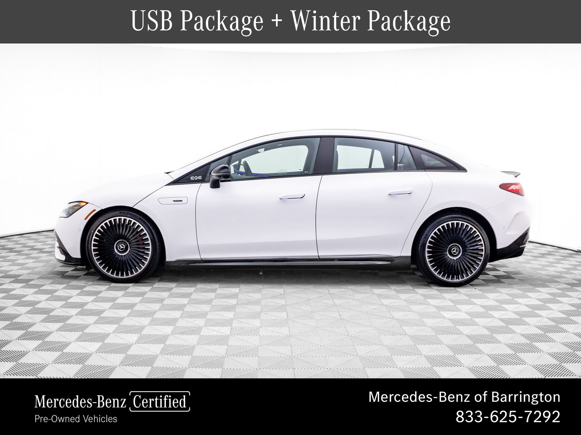 Used 2023 Mercedes-Benz EQE AMG 4MATIC Sedan image 2