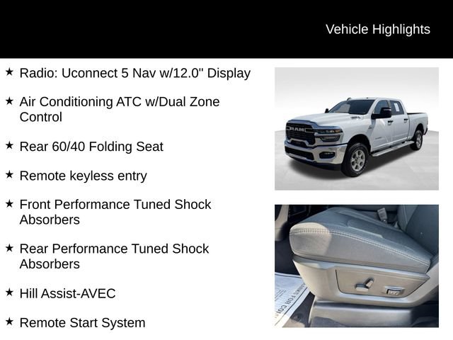 Certified 2025 RAM 2500 Big Horn AWD/4WD image 16