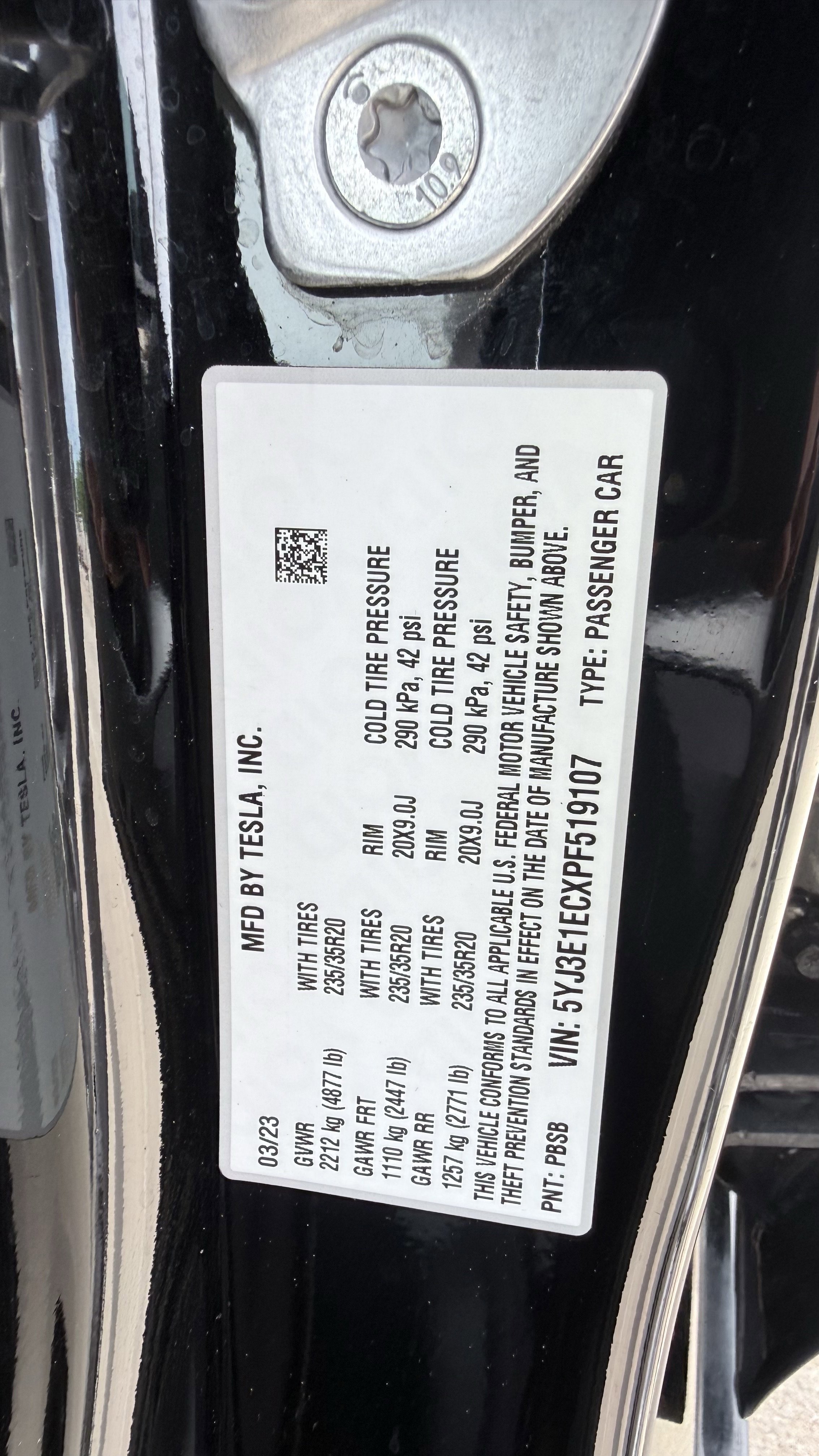 Used 2023 Tesla Model 3 Performance AWD/4WD image 26