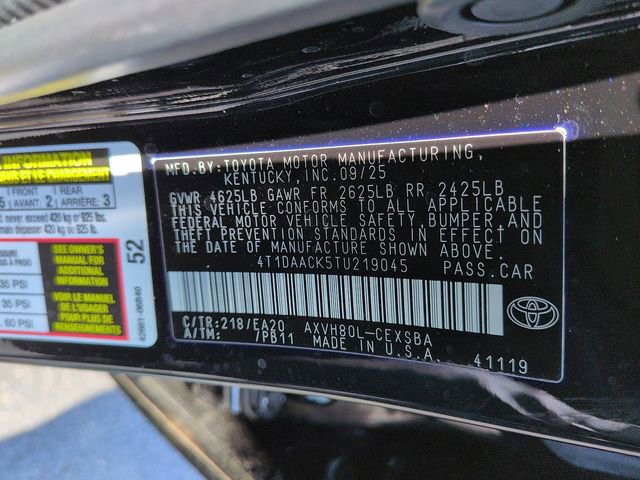 Used 2026 Toyota Camry SE FWD image 15