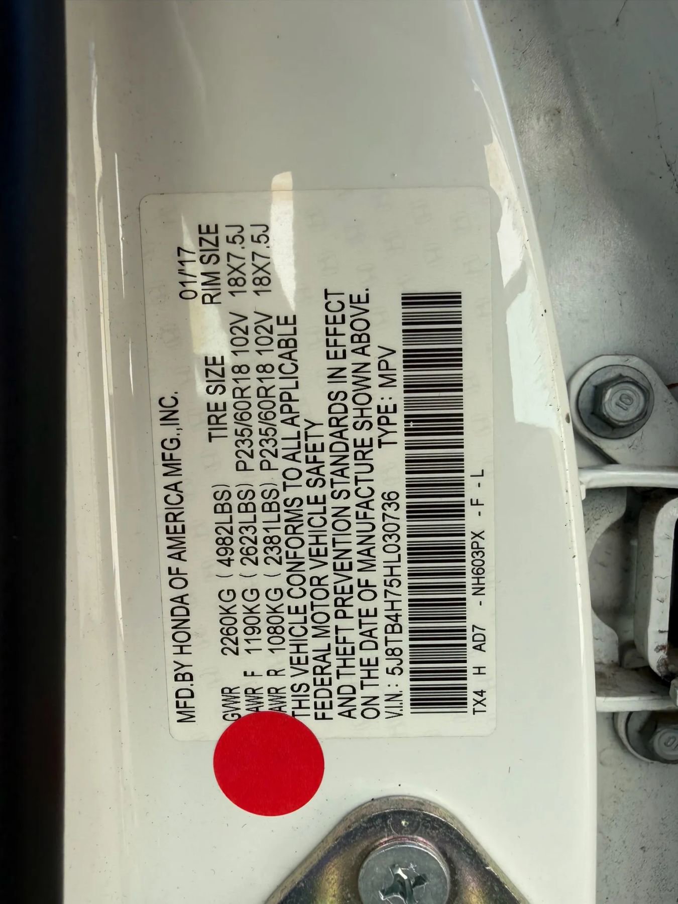 Used 2017 Acura RDX AWD w/ Advance Package image 28