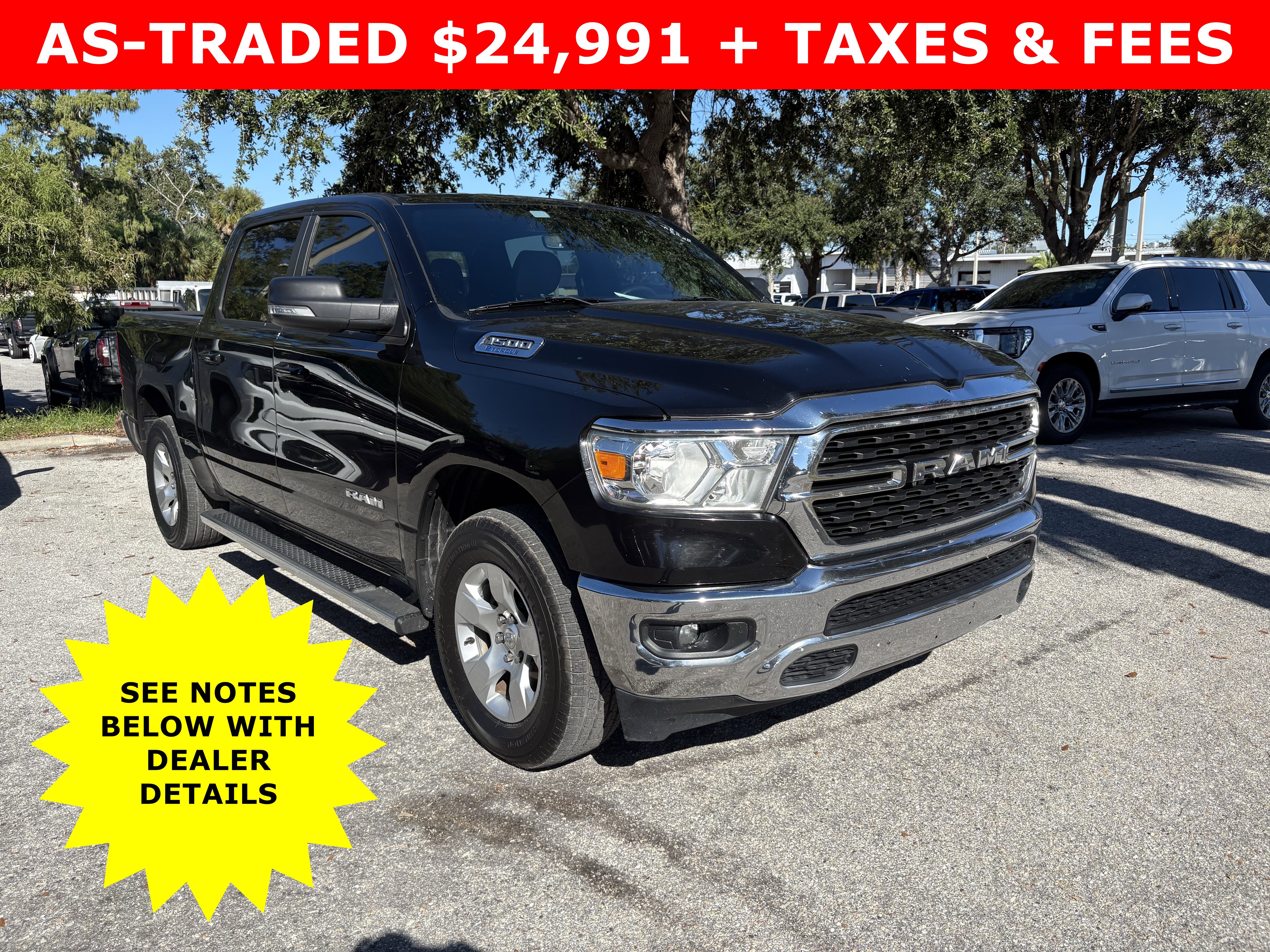 Used 2022 RAM 1500 Big Horn w/ Trailer Tow Group (B)
