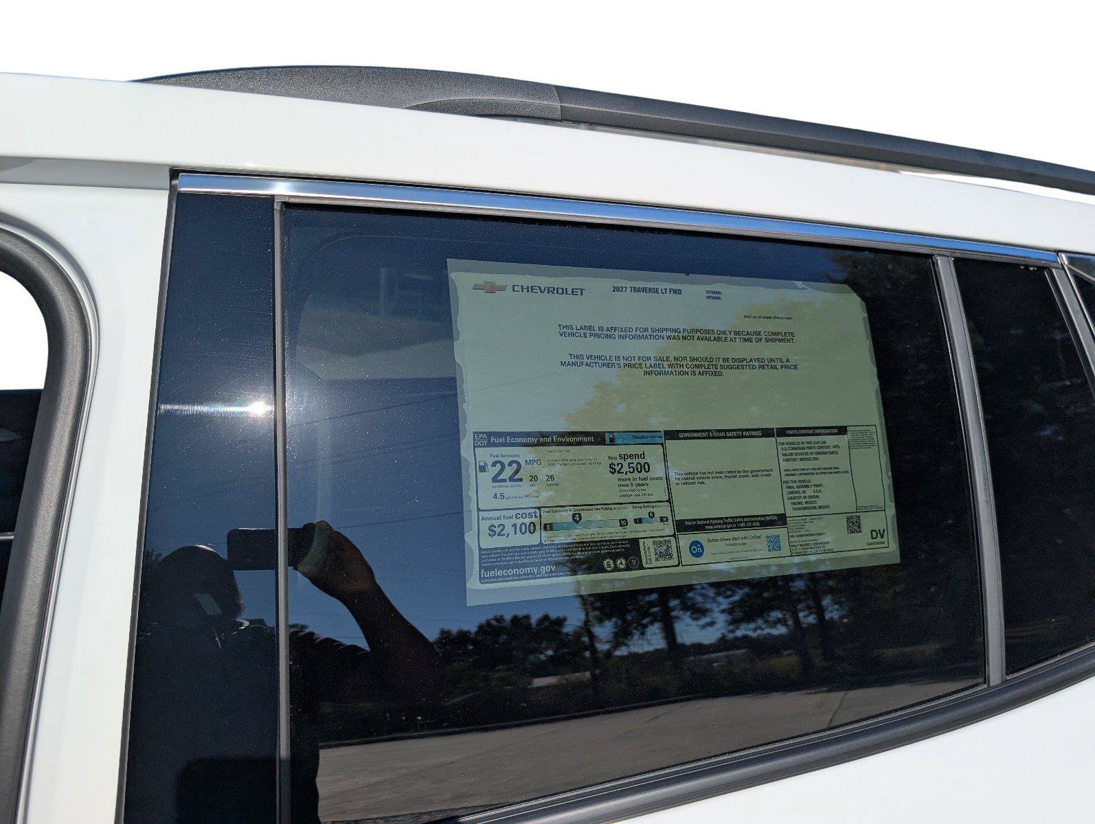 New 2027 Chevrolet Traverse LT w/ Driver Confidence Package FWD image 17