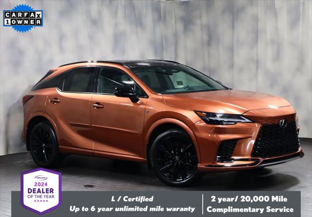 Certified 2024 Lexus RX 500h F Sport w/ Convenience Package