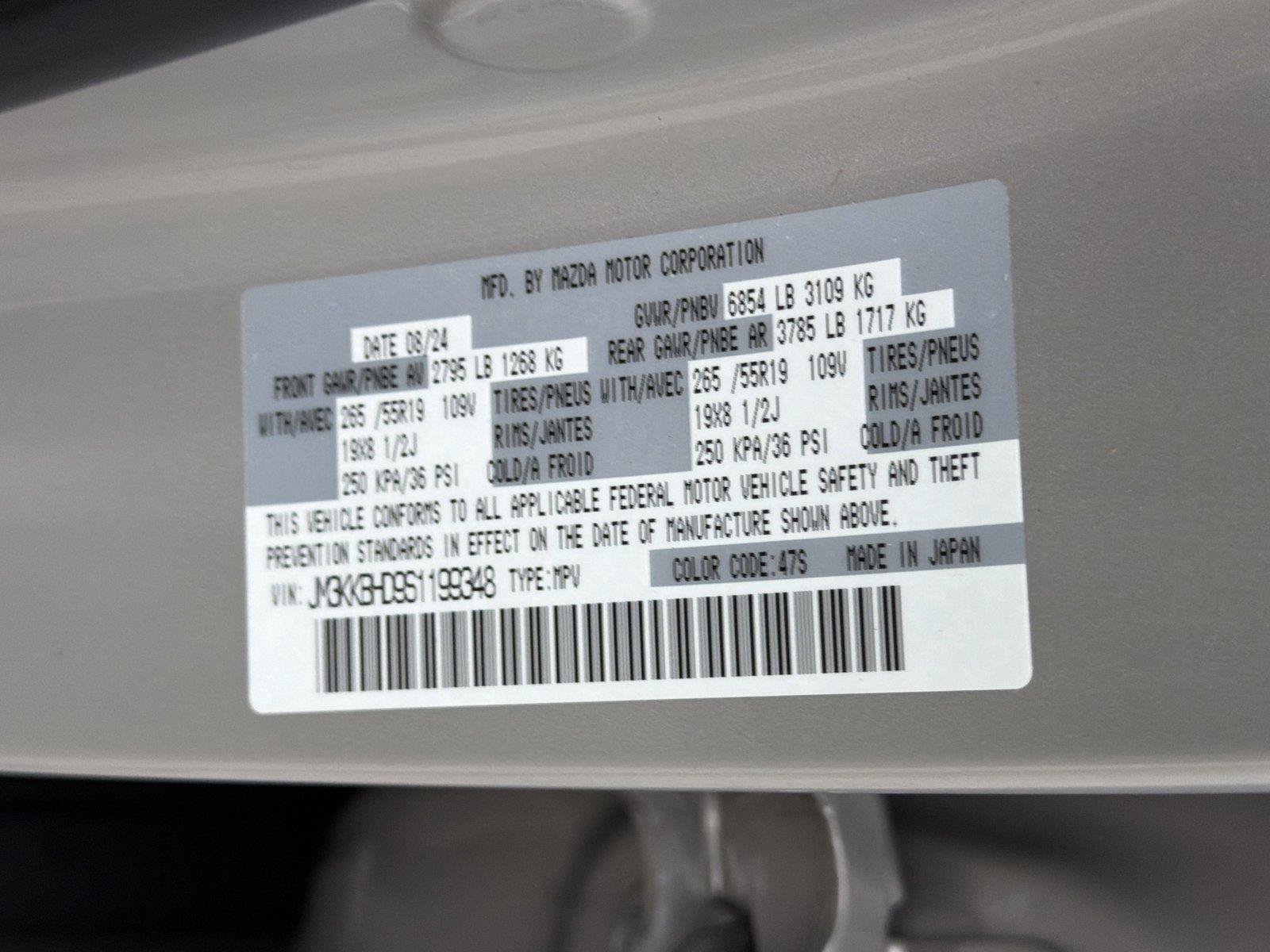 Used 2025 MAZDA CX-90 3.3 Turbo w/ Preferred Package AWD/4WD image 36