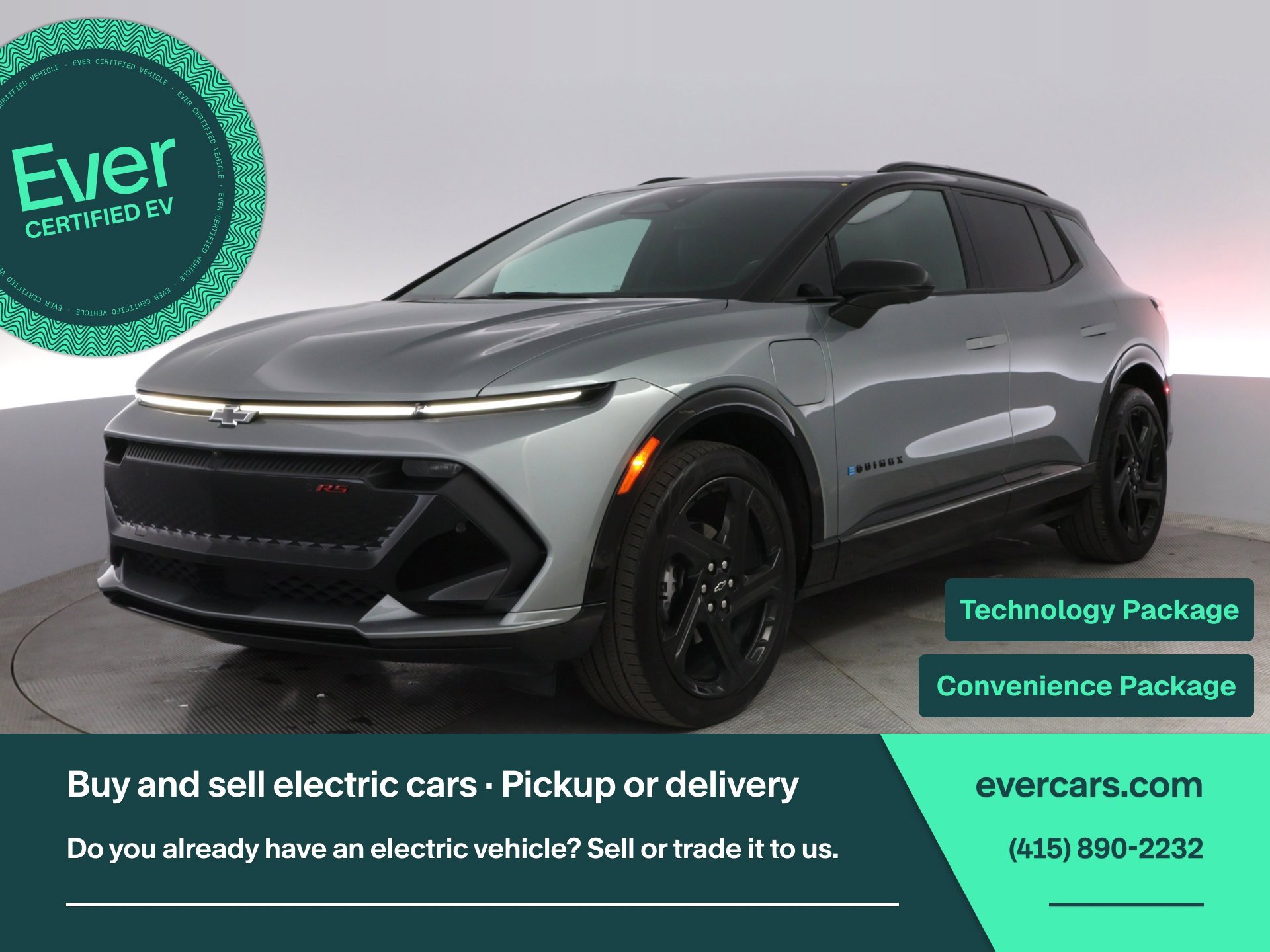 Used 2024 Chevrolet Equinox EV RS image 1