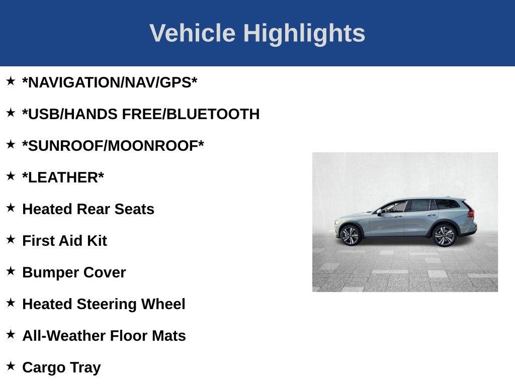 New 2026 Volvo V60 B5 Cross Country Plus w/ Protection Package Premier image 3
