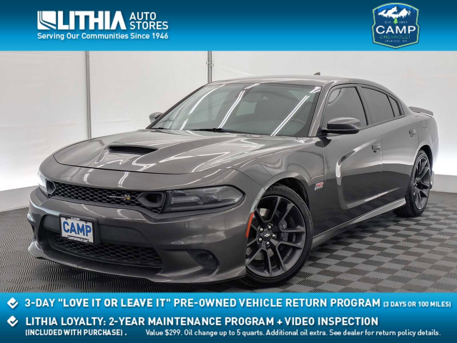 Used 2021 Dodge Charger Scat Pack w/ Navigation & Travel Group image 1
