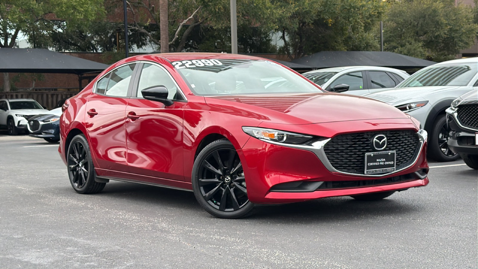 Certified 2024 MAZDA MAZDA3 s FWD image 2