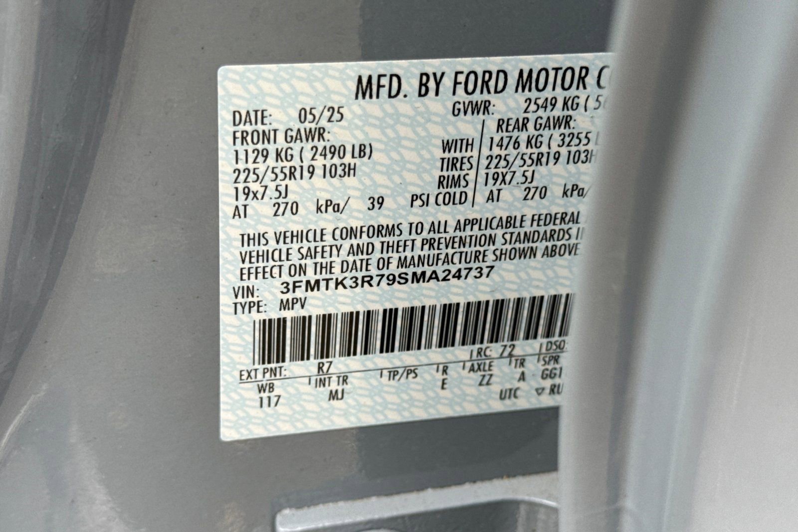 New 2025 Ford Mustang Mach-E Premium w/ Interior Protection Package RWD image 29