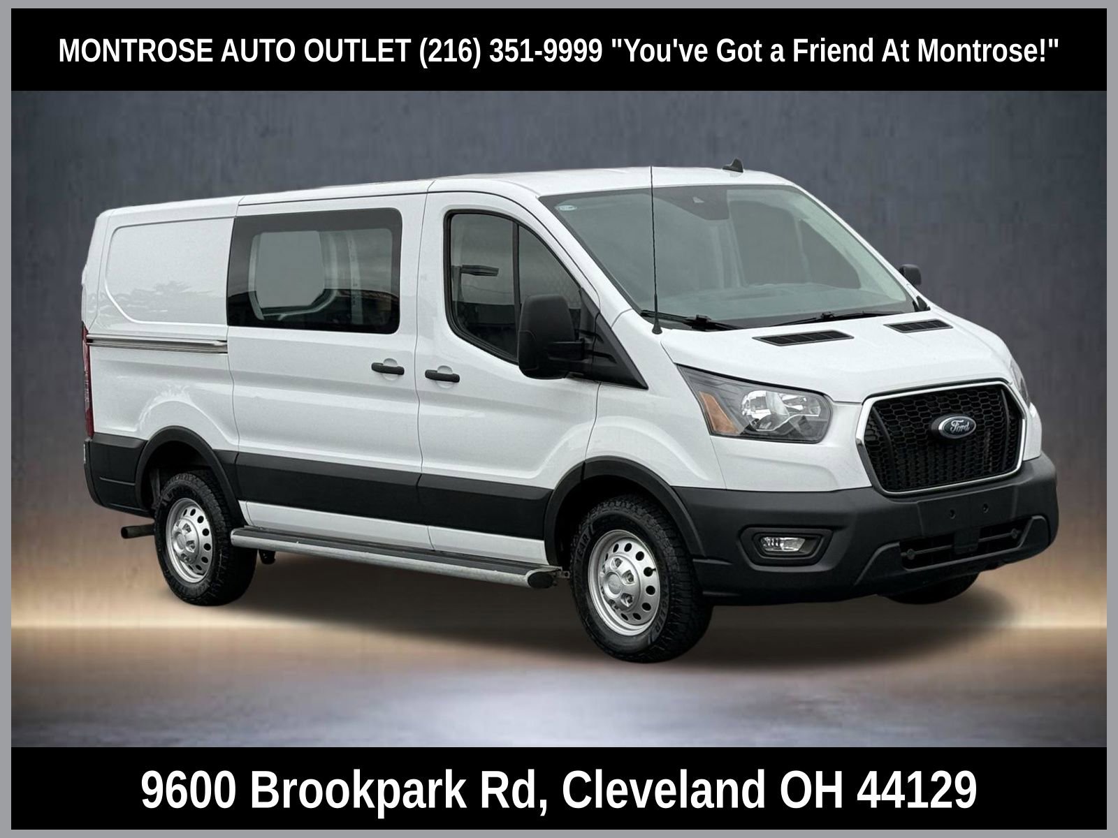 Used 2023 Ford Transit 250 Low Roof AWD w/ Exterior Upgrade Package image 1