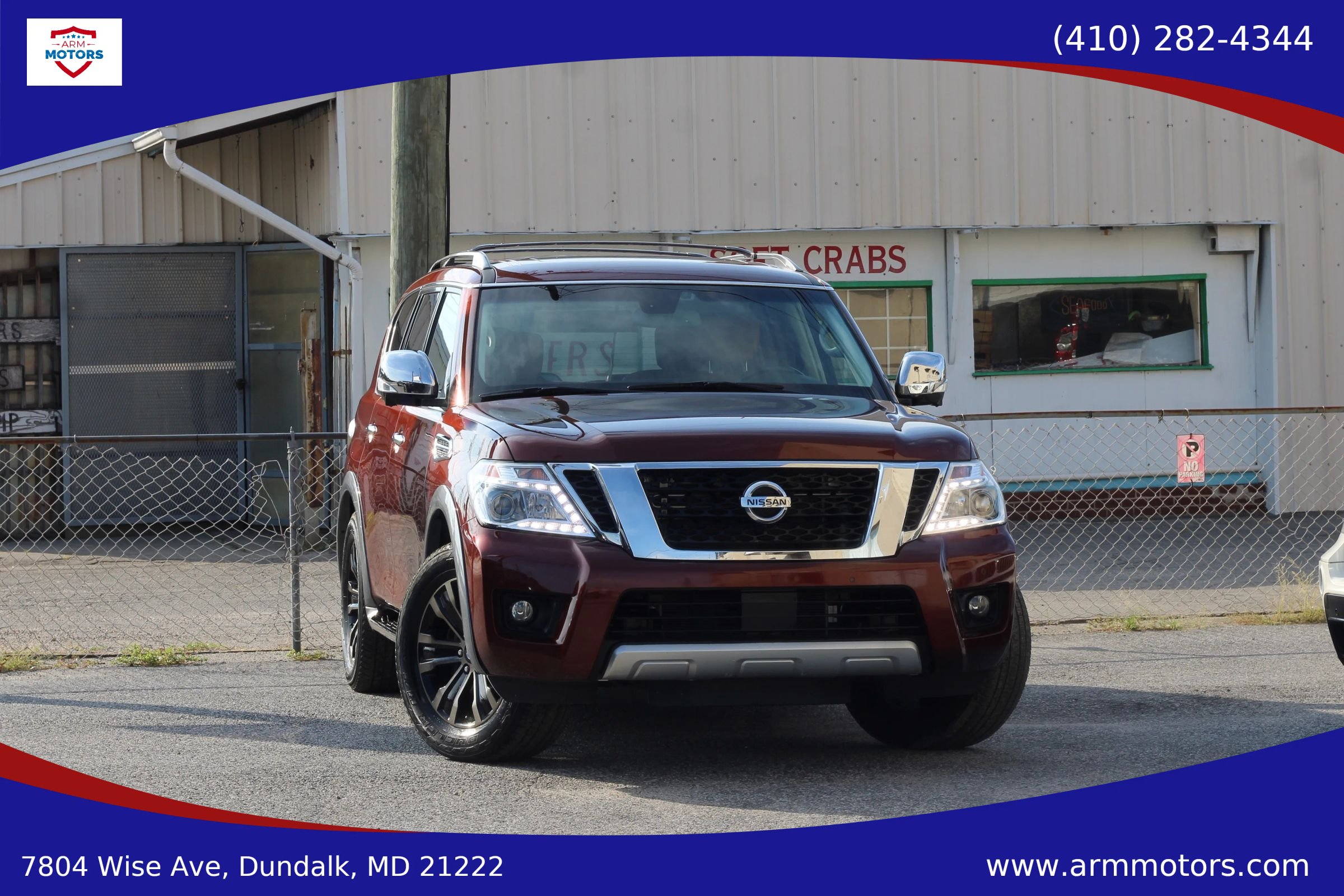 Used 2017 Nissan Armada Platinum w/ Captain Seat Package
