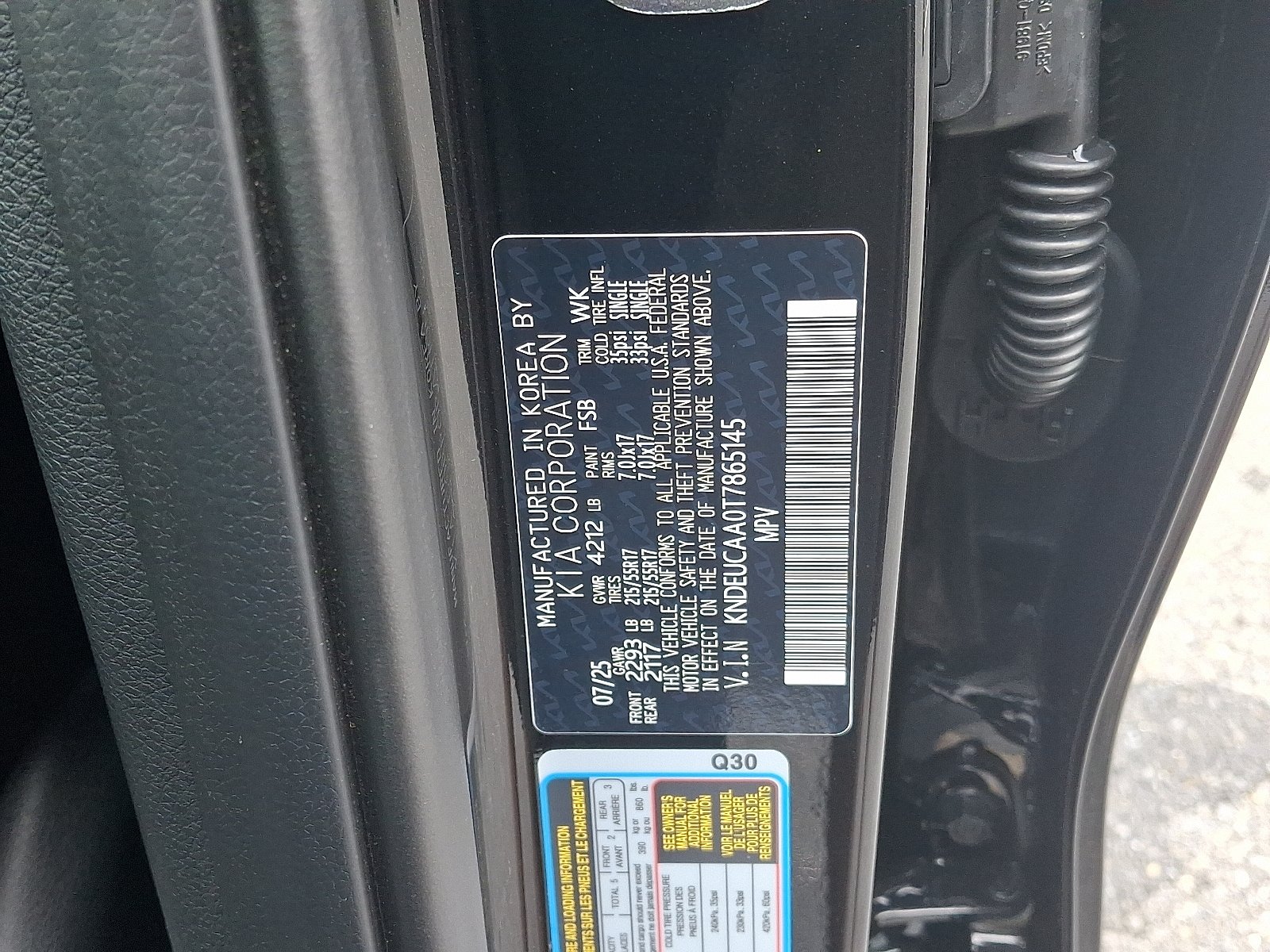 New 2026 Kia Seltos S AWD/4WD image 17