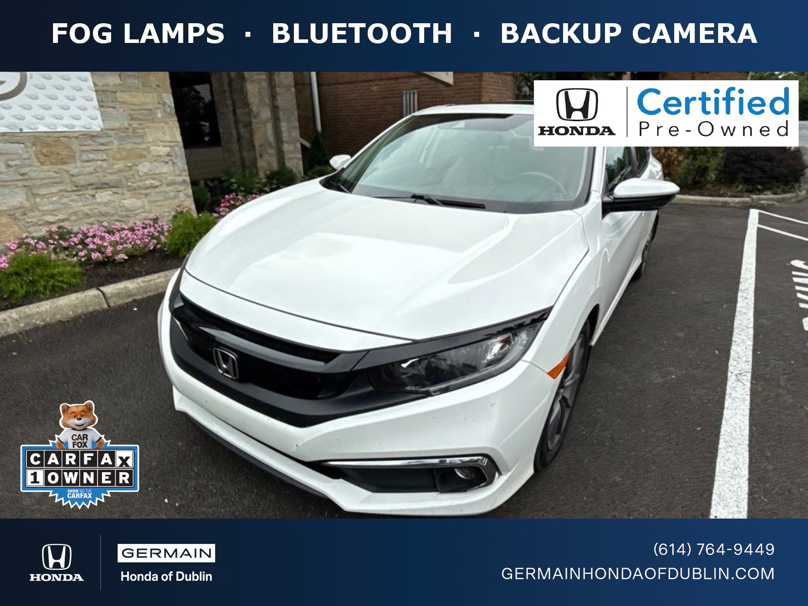 Used 2020 Honda Civic EX-L